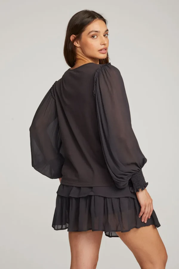 Shop Clyde Licorice Blouse Women Loungewear | Tops