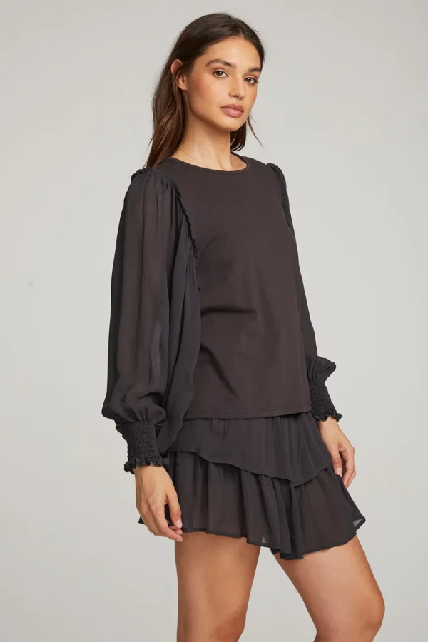Shop Clyde Licorice Blouse Women Loungewear | Tops
