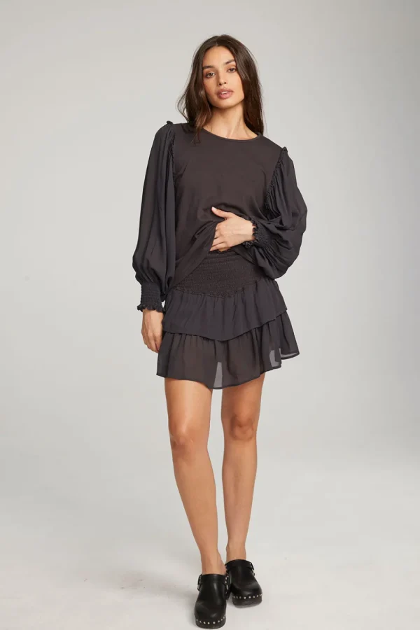 Shop Clyde Licorice Blouse Women Loungewear | Tops