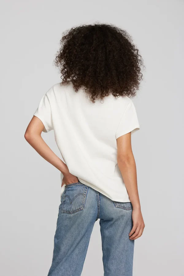 Cheap Coast Cotton Jersey Crewneck Tee With Rib Neckband Women Tops