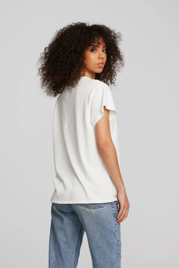 Cheap Coast Cotton Jersey Crewneck Tee With Rib Neckband Women Tops