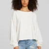 Hot Coast Cotton Jersey Long Sleeve Tee Women Tops