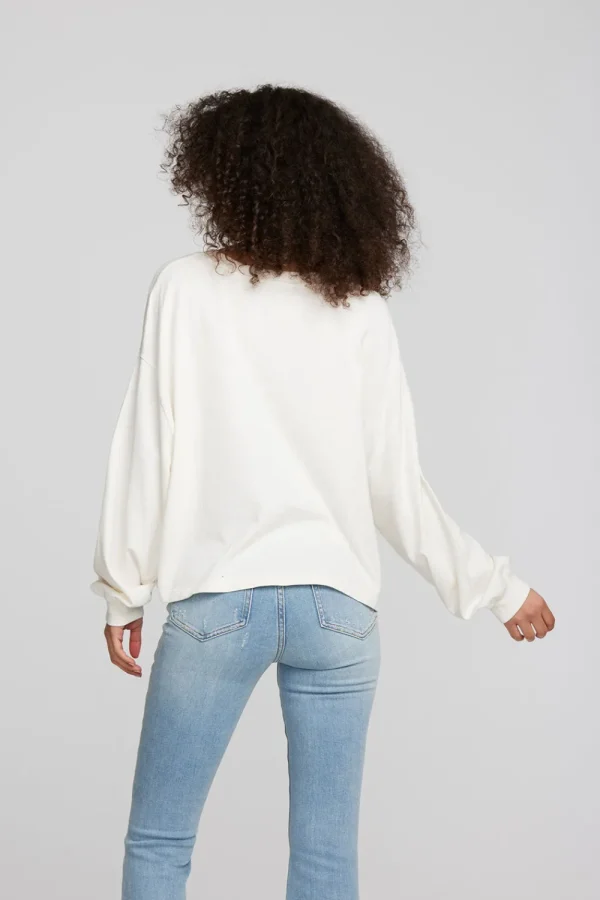 Hot Coast Cotton Jersey Long Sleeve Tee Women Tops