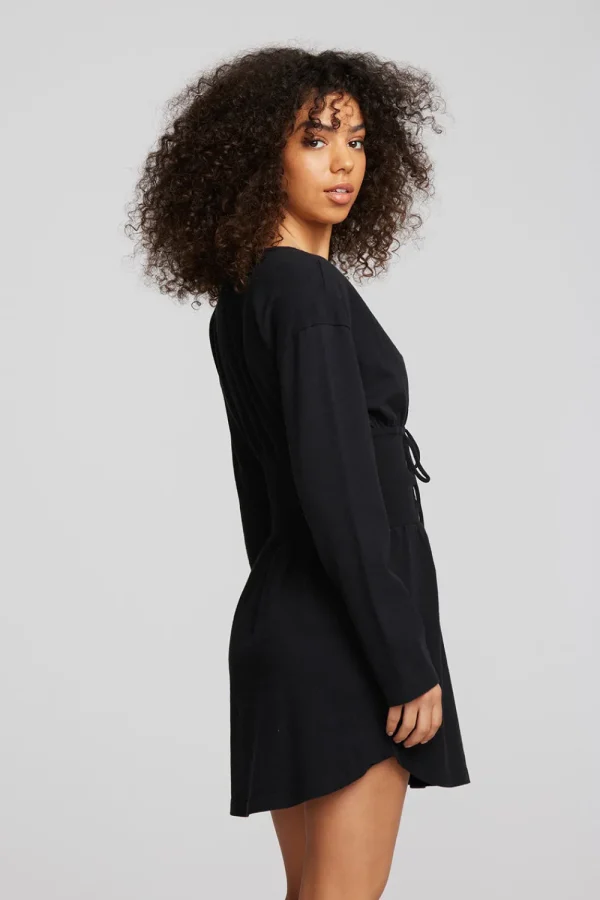 Shop Coast Cotton Jersey Long Sleeve Mini Dress Women Dresses