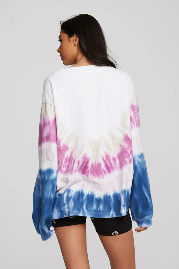 Sale Coast Cotton Jersey Long Sleeve Tee With Blousant Sleeves And Rib Women Tops