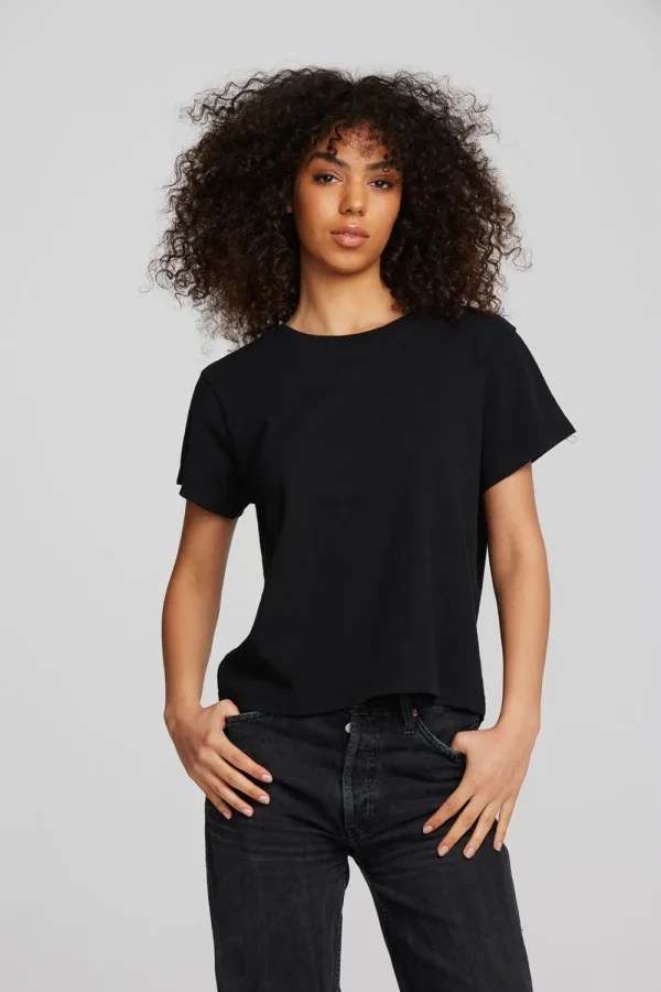 Cheap Coast Cotton Jersey Oversized Crew Neck Tee Women Tops