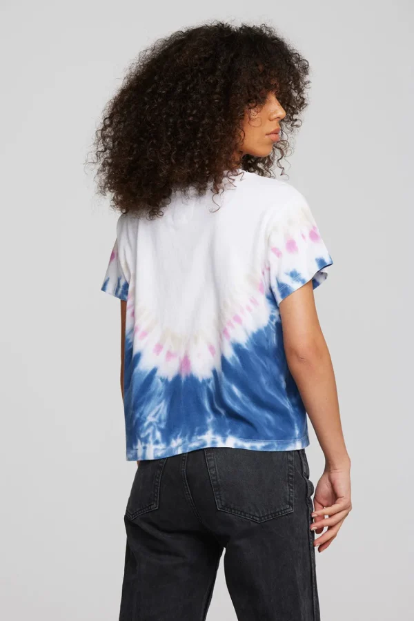 New Coast Cotton Jersey Oversized Crew Neck Tee Women Tops