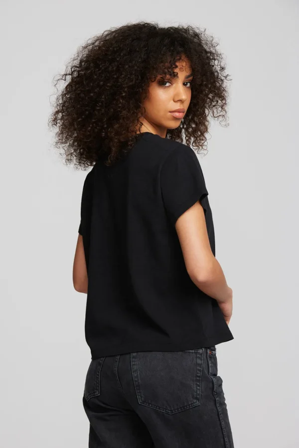 Cheap Coast Cotton Jersey Oversized Crew Neck Tee Women Tops