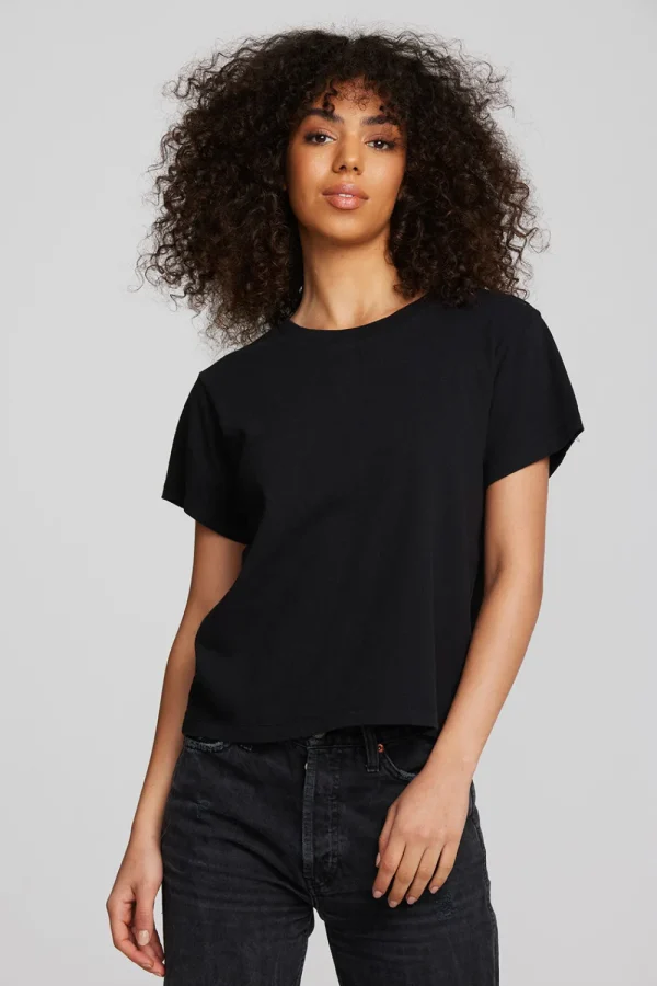 Cheap Coast Cotton Jersey Oversized Crew Neck Tee Women Tops