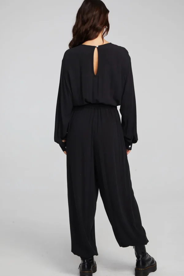 Shop Colette Shadow Black Jumpsuit Women Loungewear | Bottoms