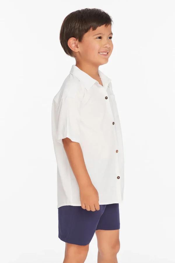 Store Collared White Button Down Boys Shirt Kids/BOY Boys