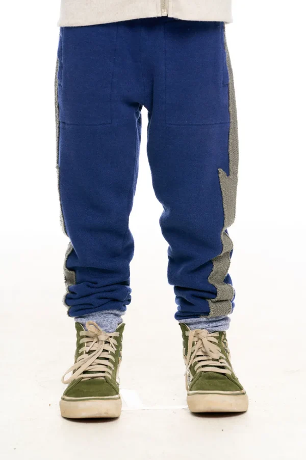 Store Color Blocked Bolt Joggers Kids/BOY Boys