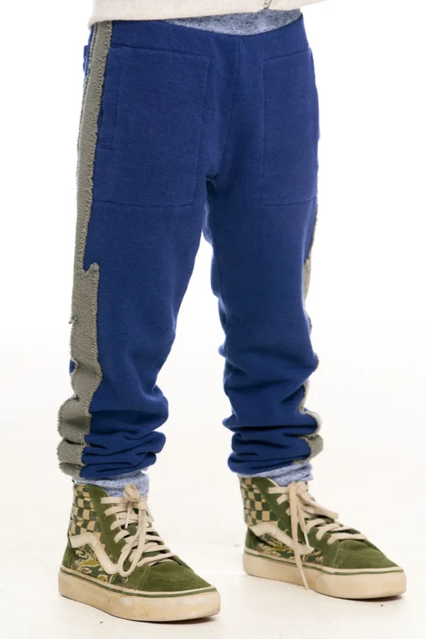 Store Color Blocked Bolt Joggers Kids/BOY Boys