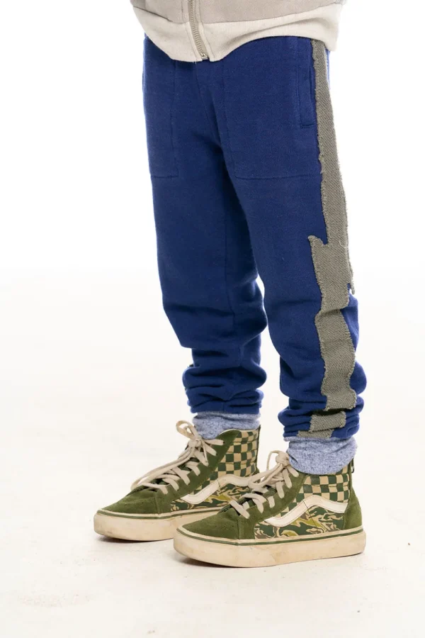 Store Color Blocked Bolt Joggers Kids/BOY Boys