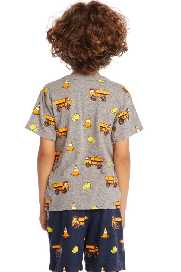 Sale Construction Zone Boys Crew Neck Tee Kids/BOY Boys