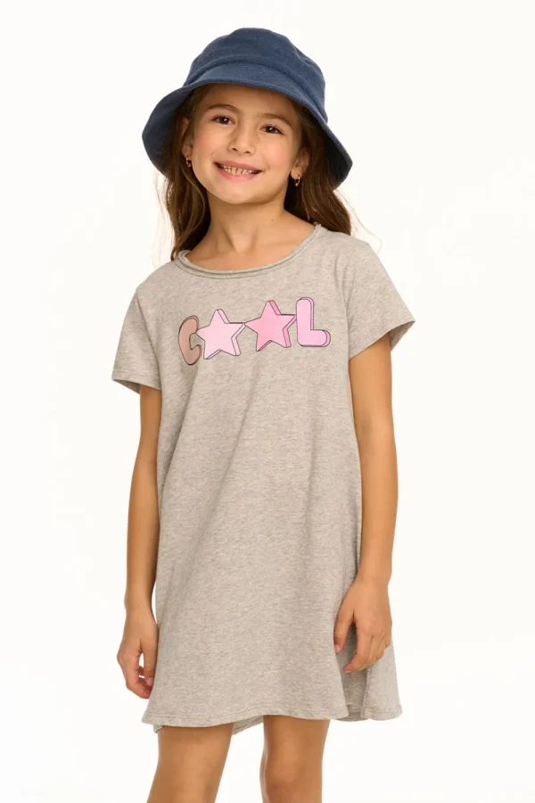 Best Cool Star T-Shirt Dress Kids Girls