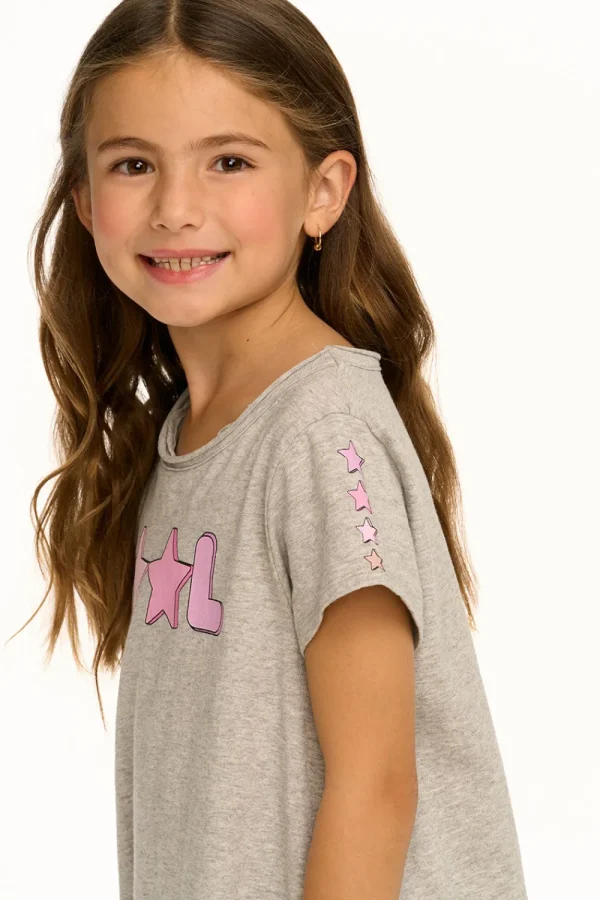 Best Cool Star T-Shirt Dress Kids Girls