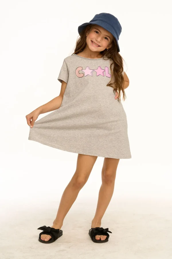 Best Cool Star T-Shirt Dress Kids Girls