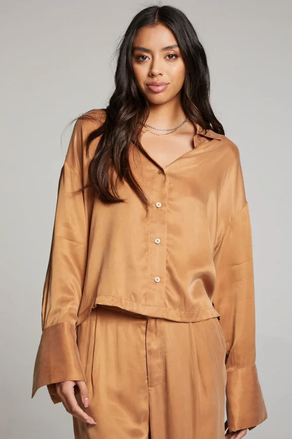 Discount Corall Button Up Women Loungewear | Tops