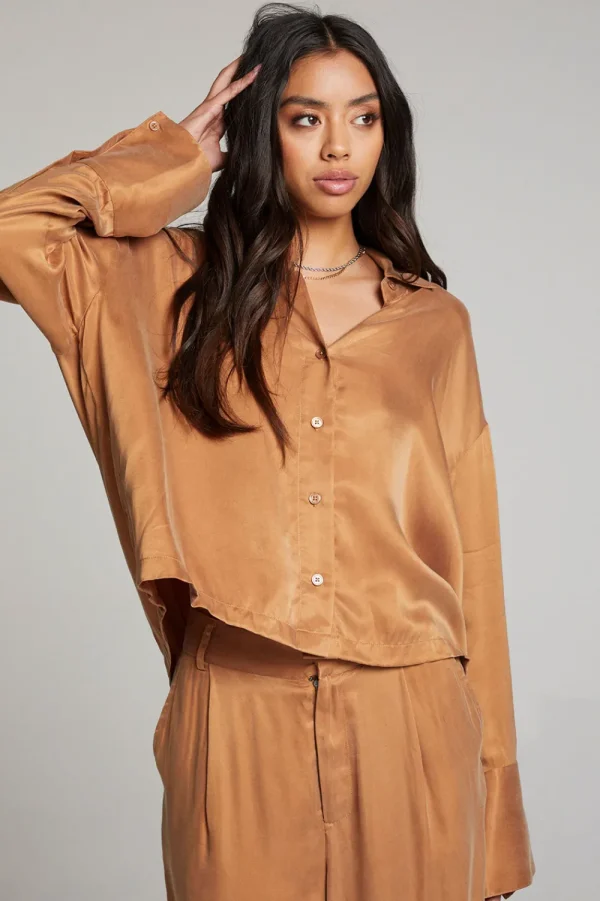 Discount Corall Button Up Women Loungewear | Tops