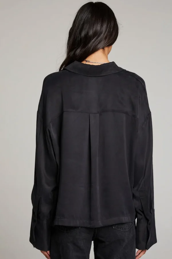 Sale Corall Licorice Button Up Women Loungewear | Tops