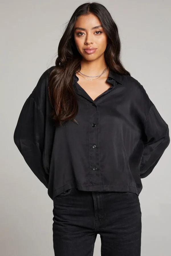 Sale Corall Licorice Button Up Women Loungewear | Tops