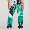 New Cotton Fleece Joggers With Rib And Shoestring Tie Women Bottoms