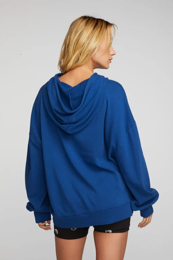 Sale Cotton Fleece Zip Up Hoodie Women Outerwear | Tops