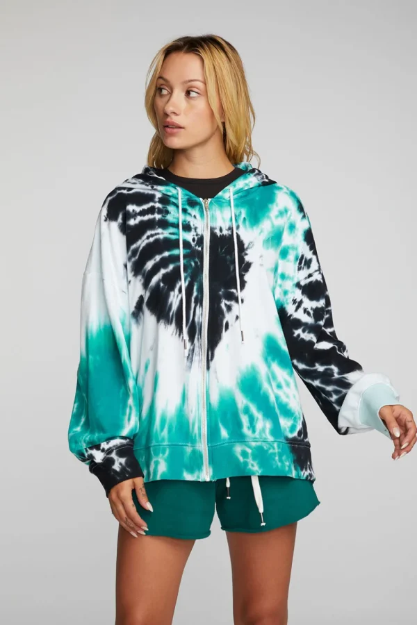 Clearance Cotton Fleece Zip Up Hoodie Women Outerwear | Tops