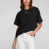 Cheap Cotton Jersey Short Sleeve Crewneck Tee Women Loungewear | Tops