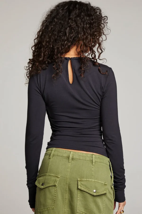 Sale Crime Licorice Long Sleeve Women Loungewear | Tops
