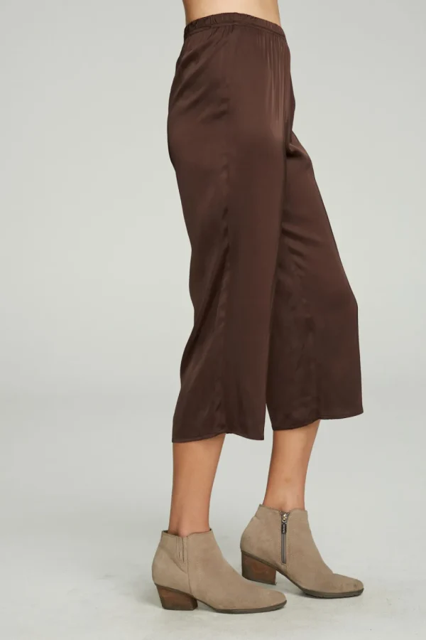 Flash Sale Cropped Wide Leg Culotte Women Bottoms