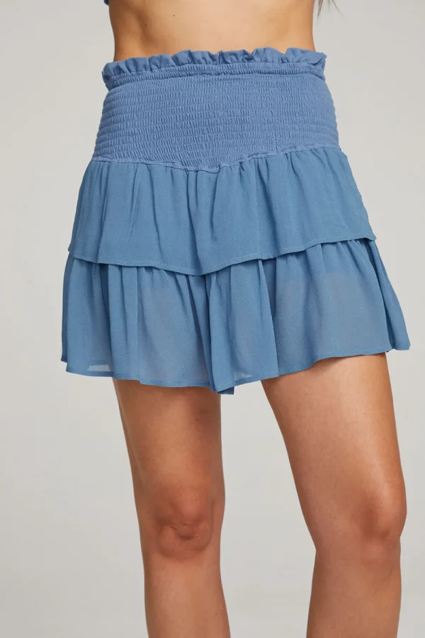 Shop Cruz Vintage Blue Mini Skirt Women Loungewear | Bottoms