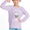 Discount Cupcakes For Breakfast Girls Pullover Kids Girls