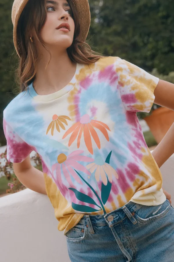 Sale Daisy Bunch Tee Women Loungewear | Graphics