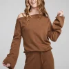 Shop Dani Deep Taupe Long Sleeve Women Loungewear