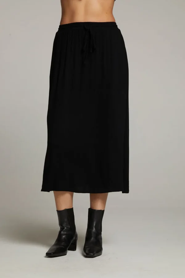 Cheap Darby Licorice Midi Skirt Women Loungewear | Bottoms