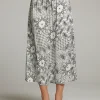 Outlet Darby Paisley Bandana Midi Skirt Women Loungewear | Bottoms