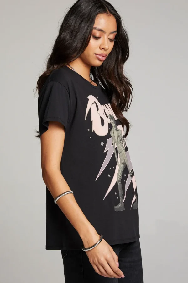 Cheap David Bowie Bolts Tee Women Loungewear | Music