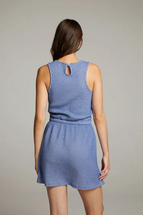 Flash Sale Delray Cobalt Blue Mini Dress Women Loungewear | Dresses