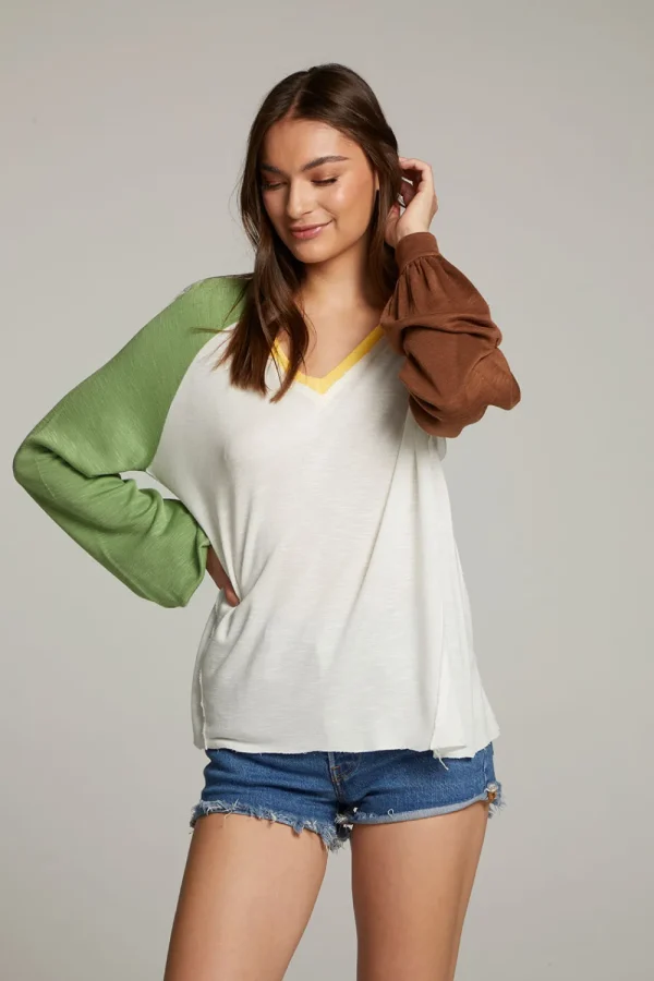 Cheap Demo White Long Sleeve Women Loungewear | Tops