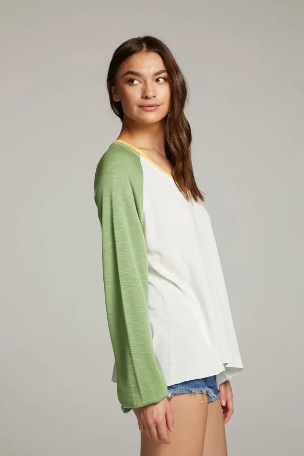 Cheap Demo White Long Sleeve Women Loungewear | Tops