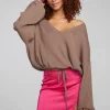 Fashion Diamond Deep Taupe Long Sleeve Women Loungewear
