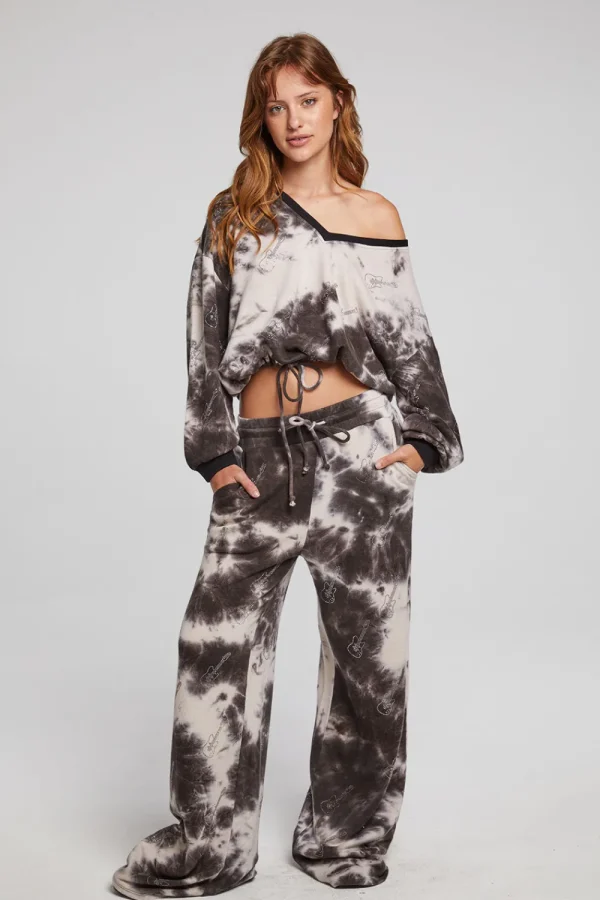 Clearance Diamond Rock Cropped Pullover Women Loungewear | Graphics
