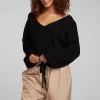 Best Sale Diamond Shadow Black Long Sleeve Women Loungewear