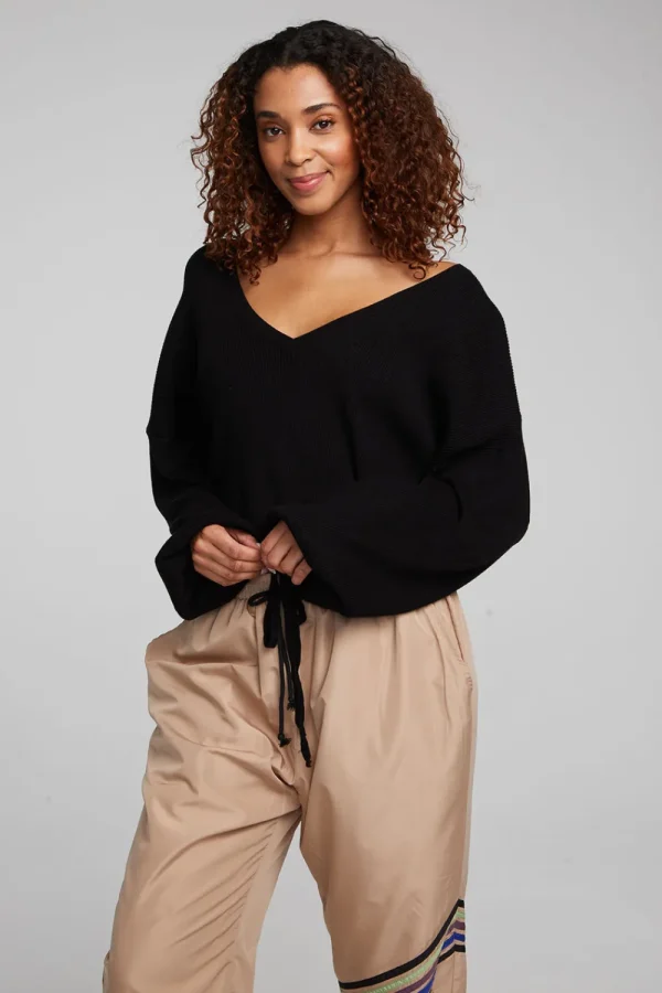 Best Sale Diamond Shadow Black Long Sleeve Women Loungewear