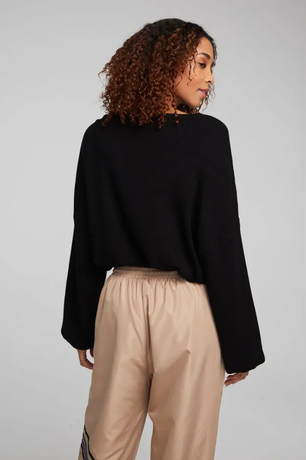 Best Sale Diamond Shadow Black Long Sleeve Women Loungewear