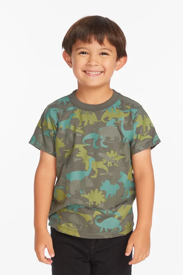 Sale Dino Camo Boys Tee Kids/BOY Boys