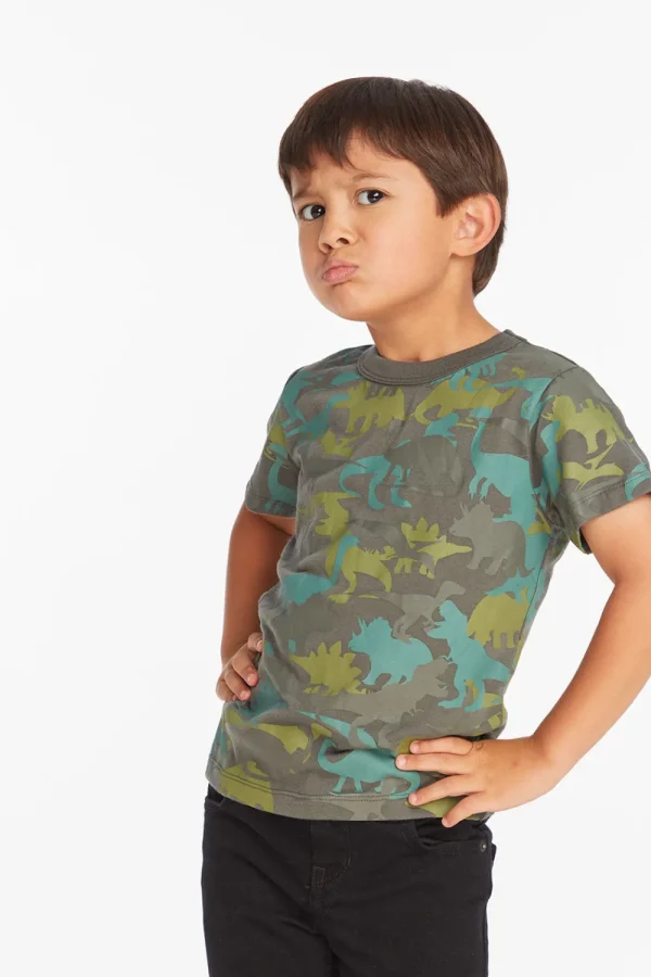 Sale Dino Camo Boys Tee Kids/BOY Boys