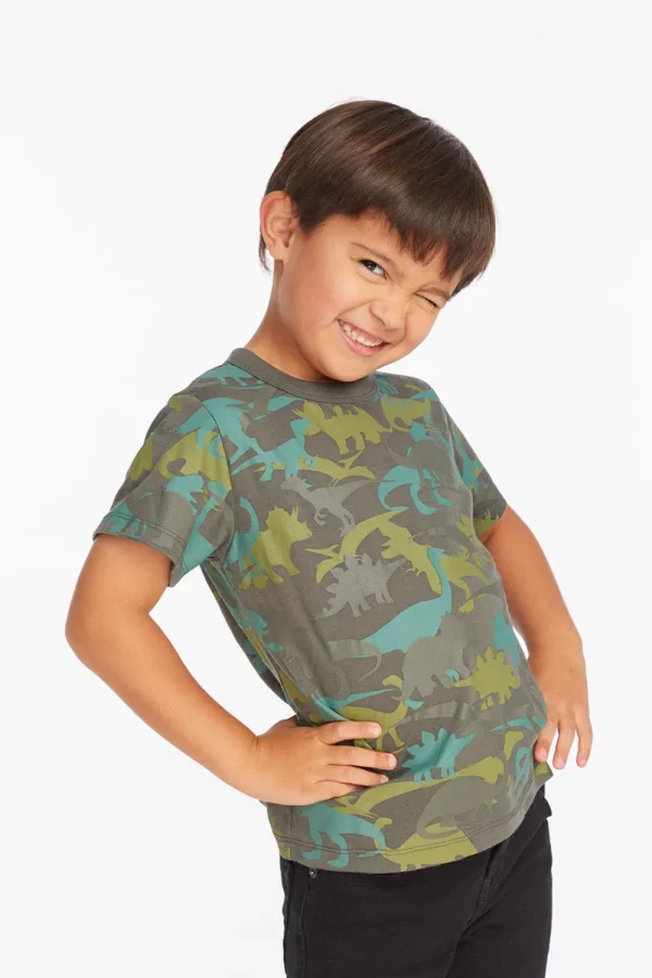 Sale Dino Camo Boys Tee Kids/BOY Boys
